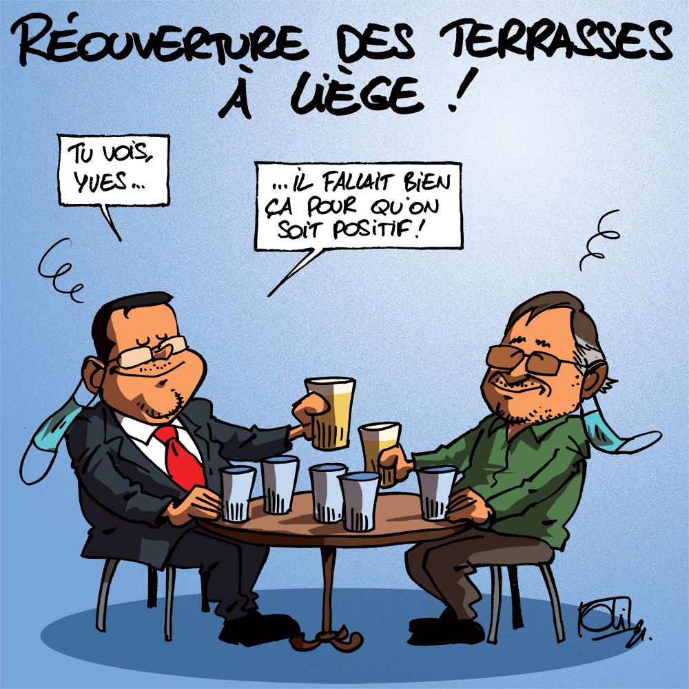 Réouverture des terrasses