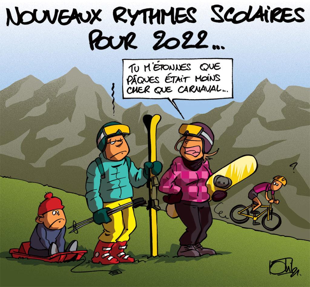 Nouveaux rythmes scolaires dès 2022-2023