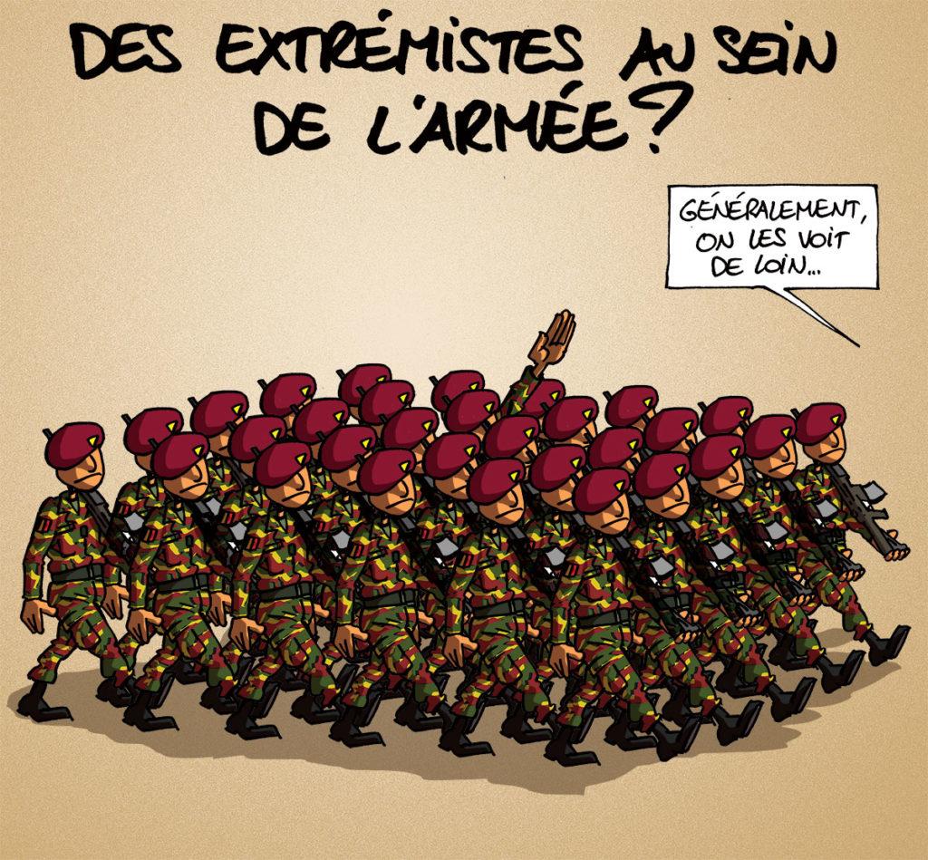 Des extrémistes dans l'armée