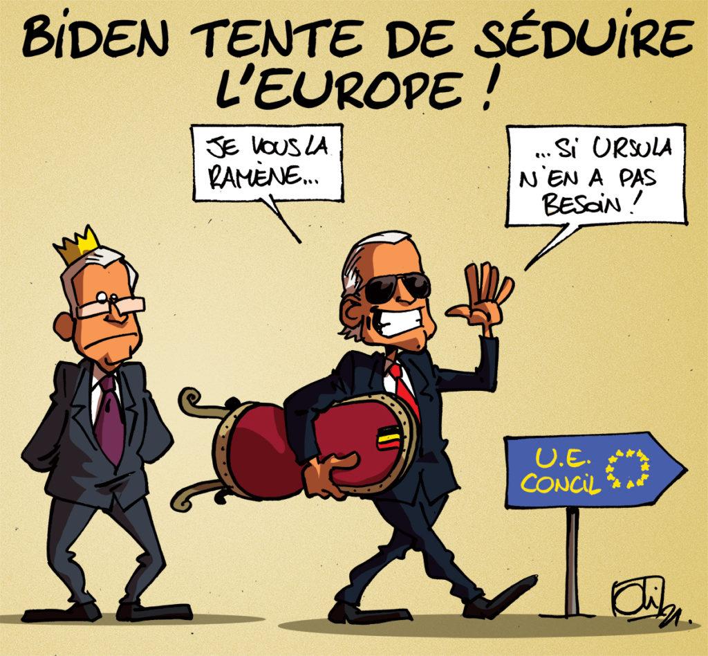 Joe Biden en Belgique