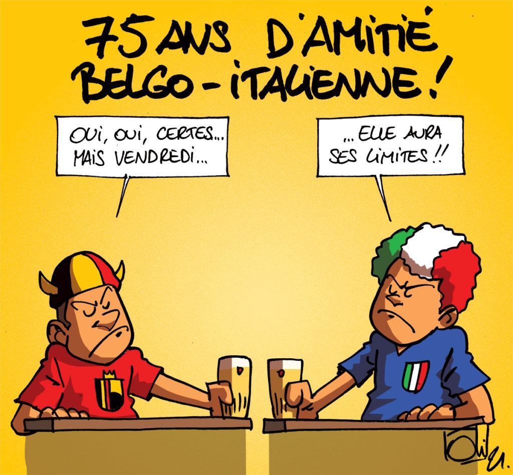 Belgique - Italie en quart