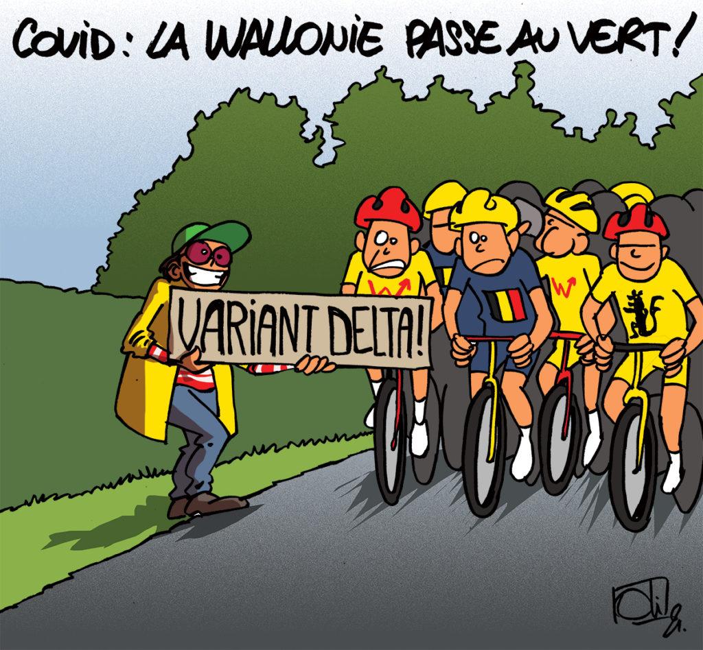 La Wallonie au vert !