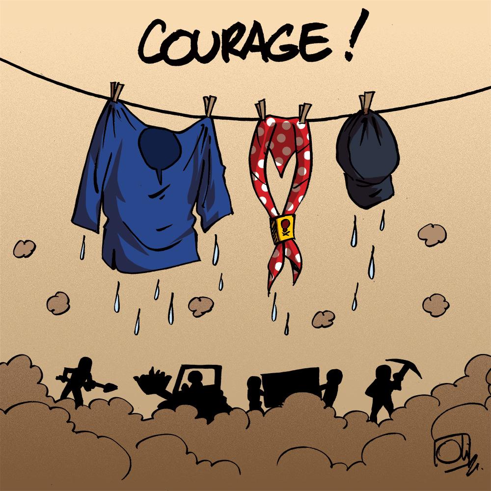 Courage !