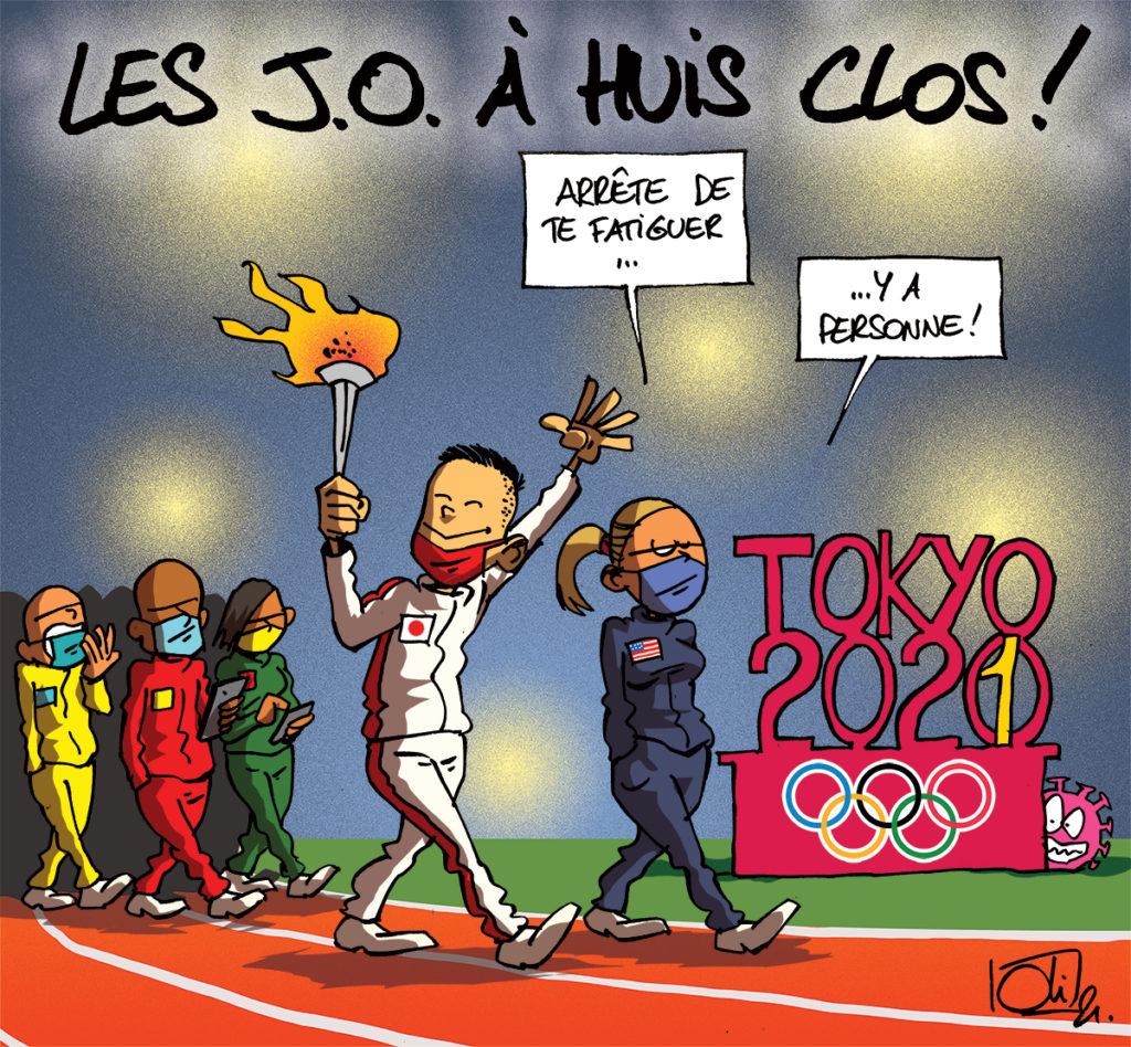 Les JO à huis clos !