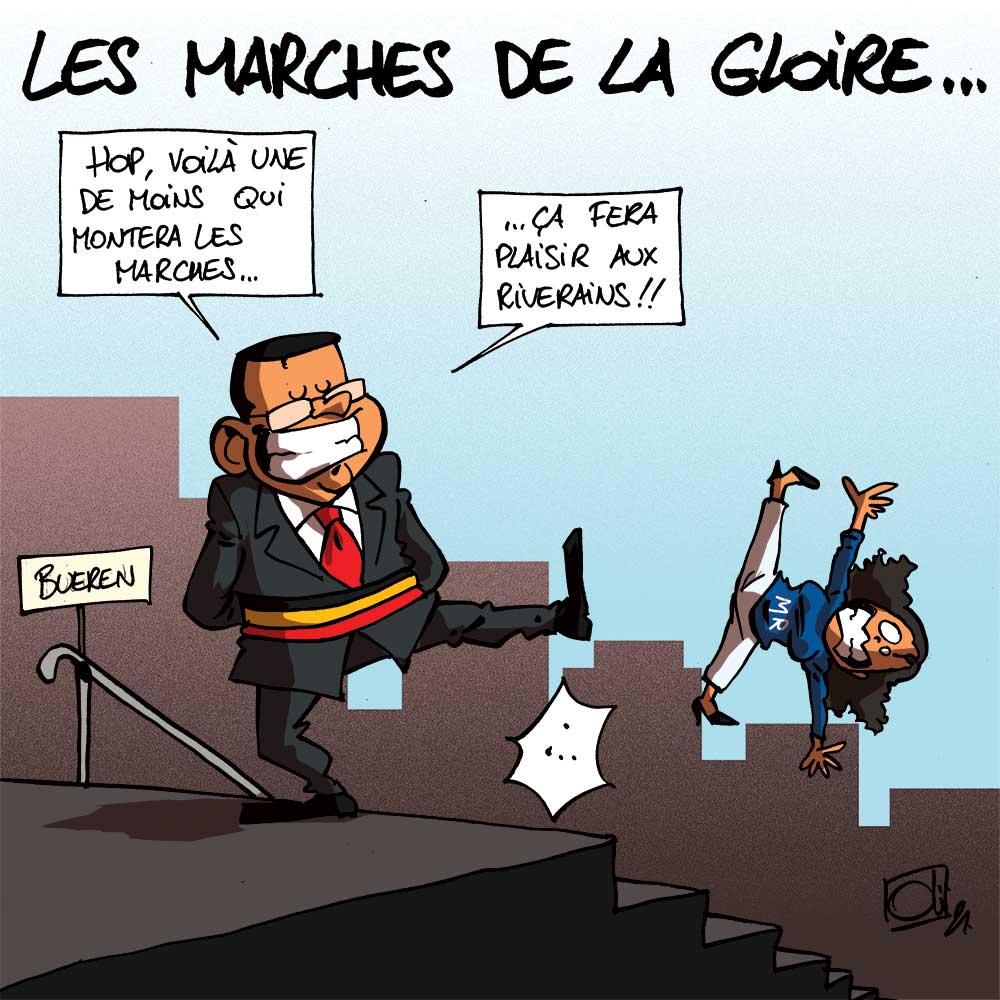 Attention à la marche !