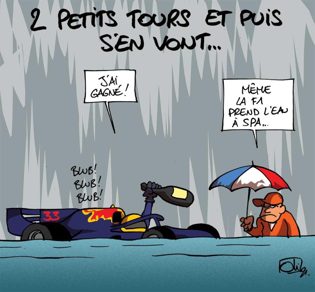 Ceci n'est pas un Grand Prix de F1 de Belgique...