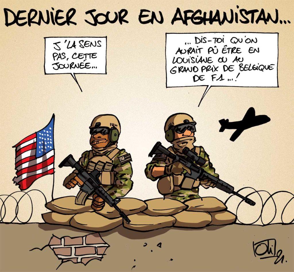 Départ d'Afghanistan