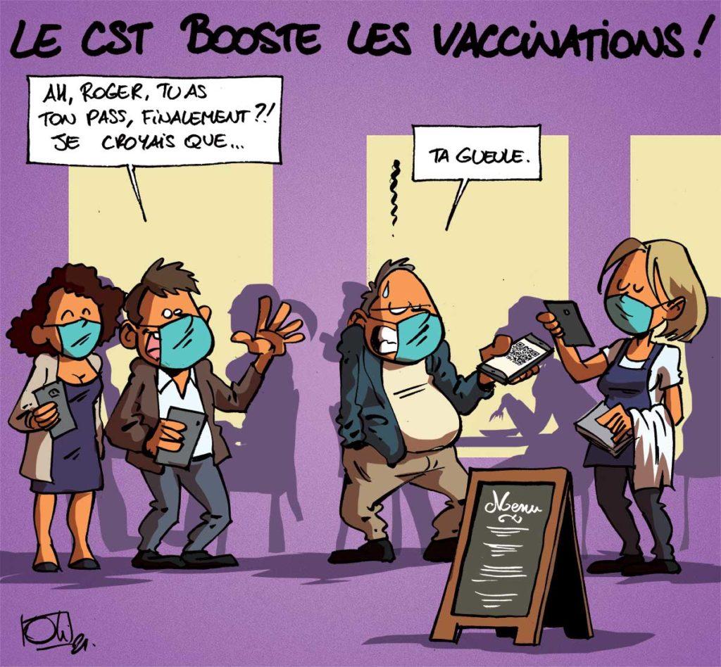 Le CST booste la vaccination !