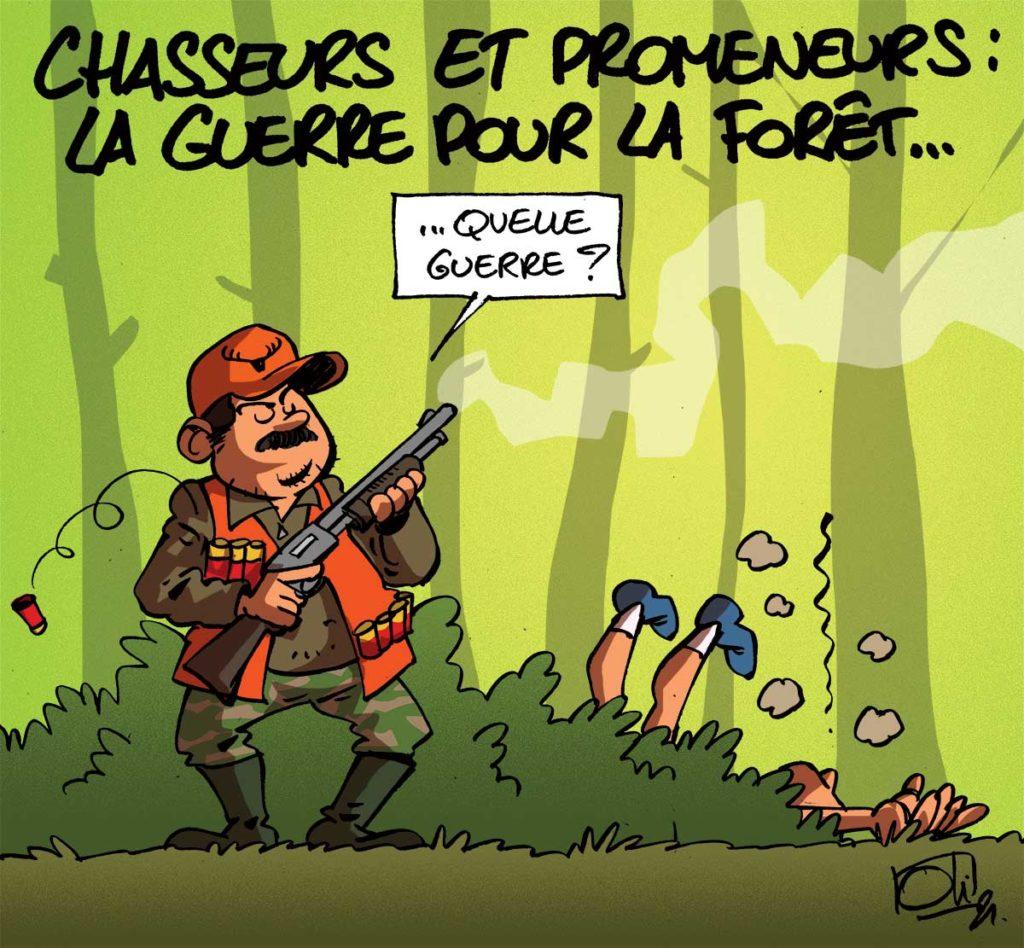 Chasse ou forêt ?