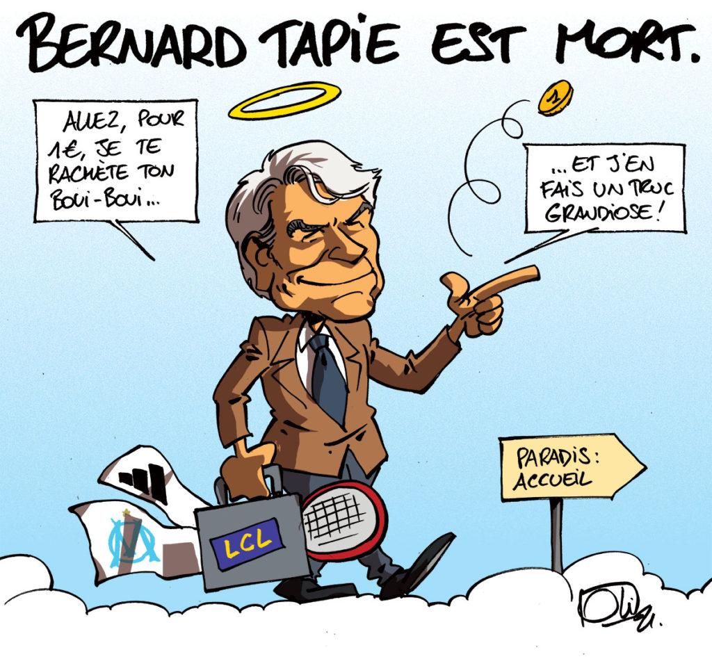 Bernard Tapie est mort