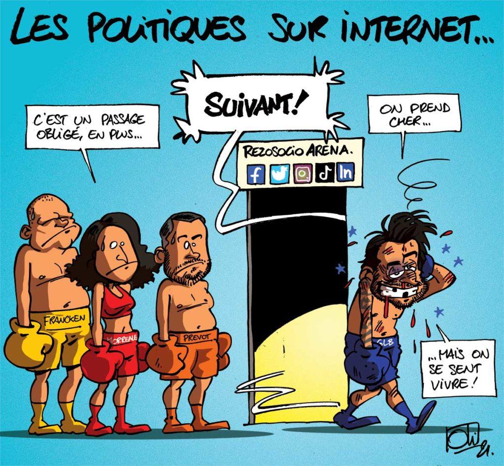 Menacés sur Internet !