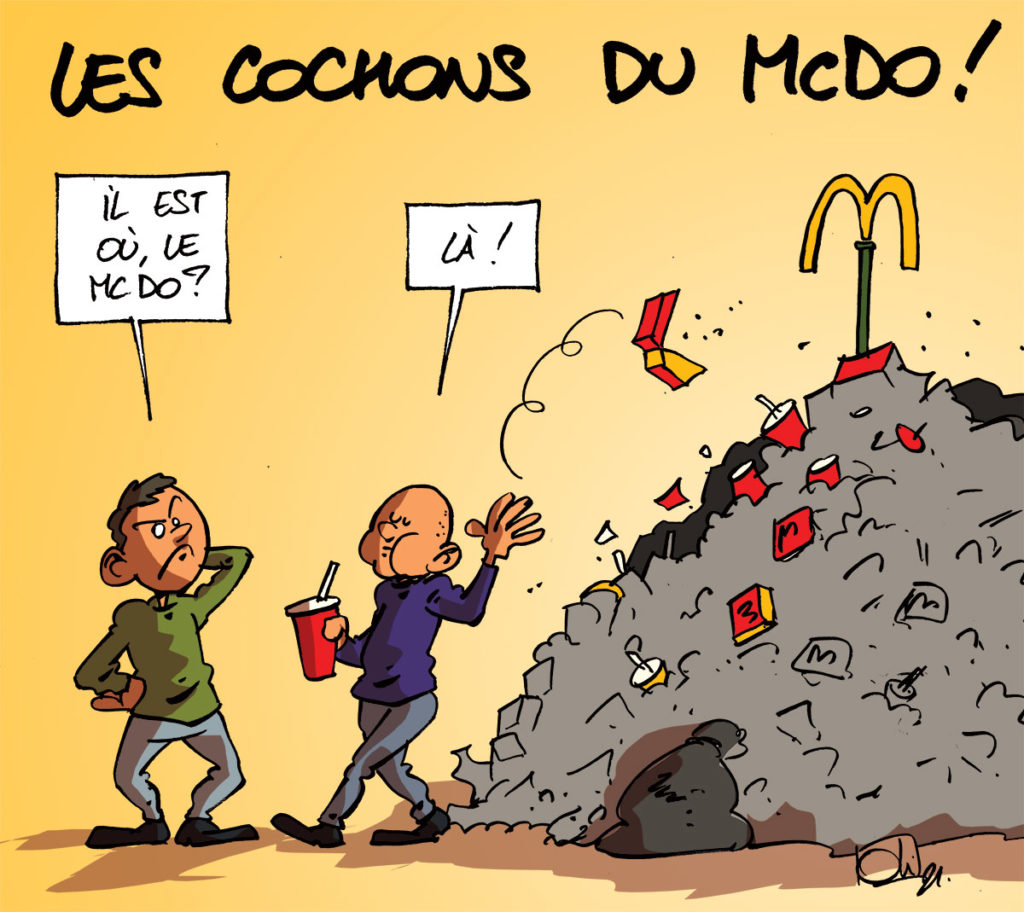 Les cochons du McDo