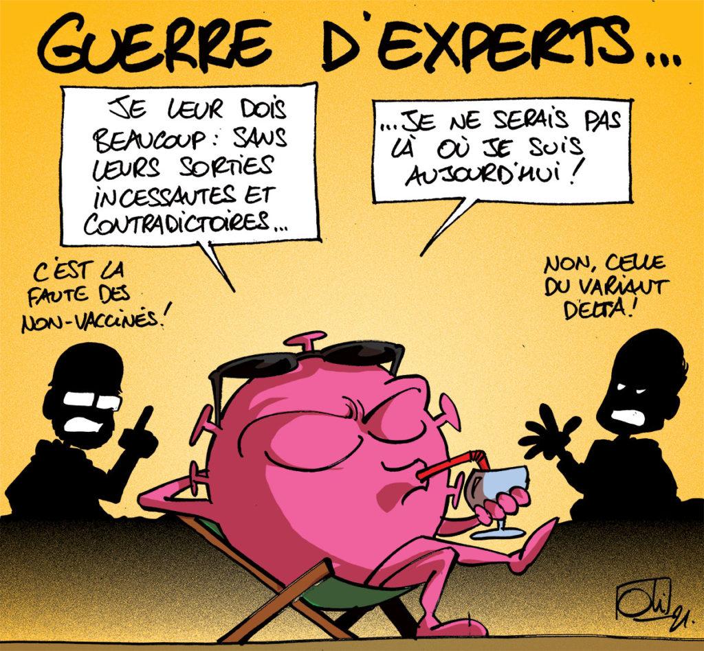 Guerre d'experts...