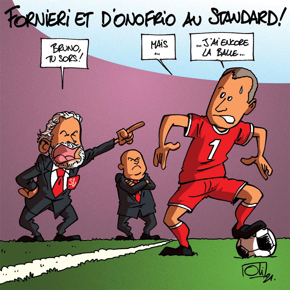 Fornieri et D'Onofrio au Standard