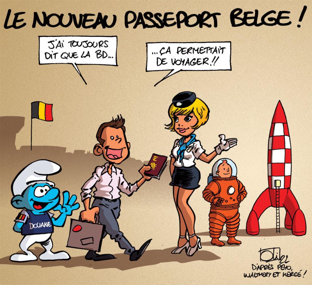 Nouveau passeport belge