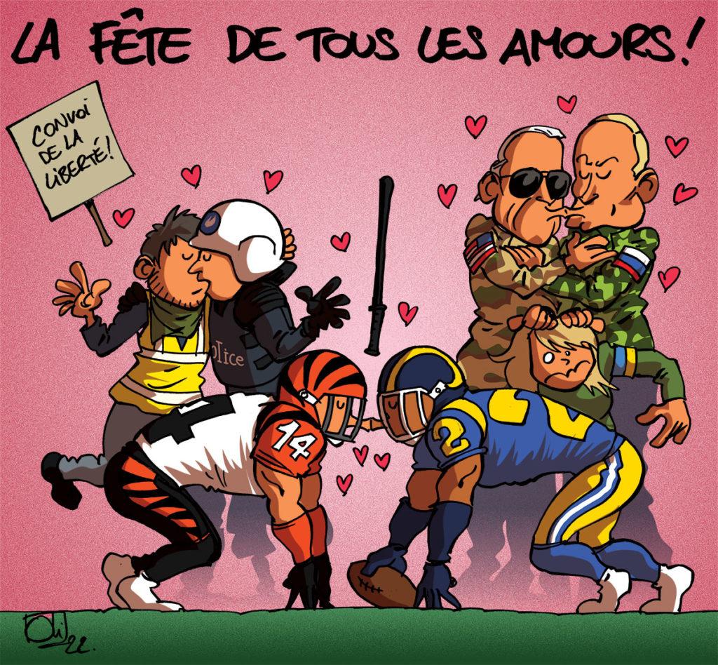 L'amour à la Saint-Valentin