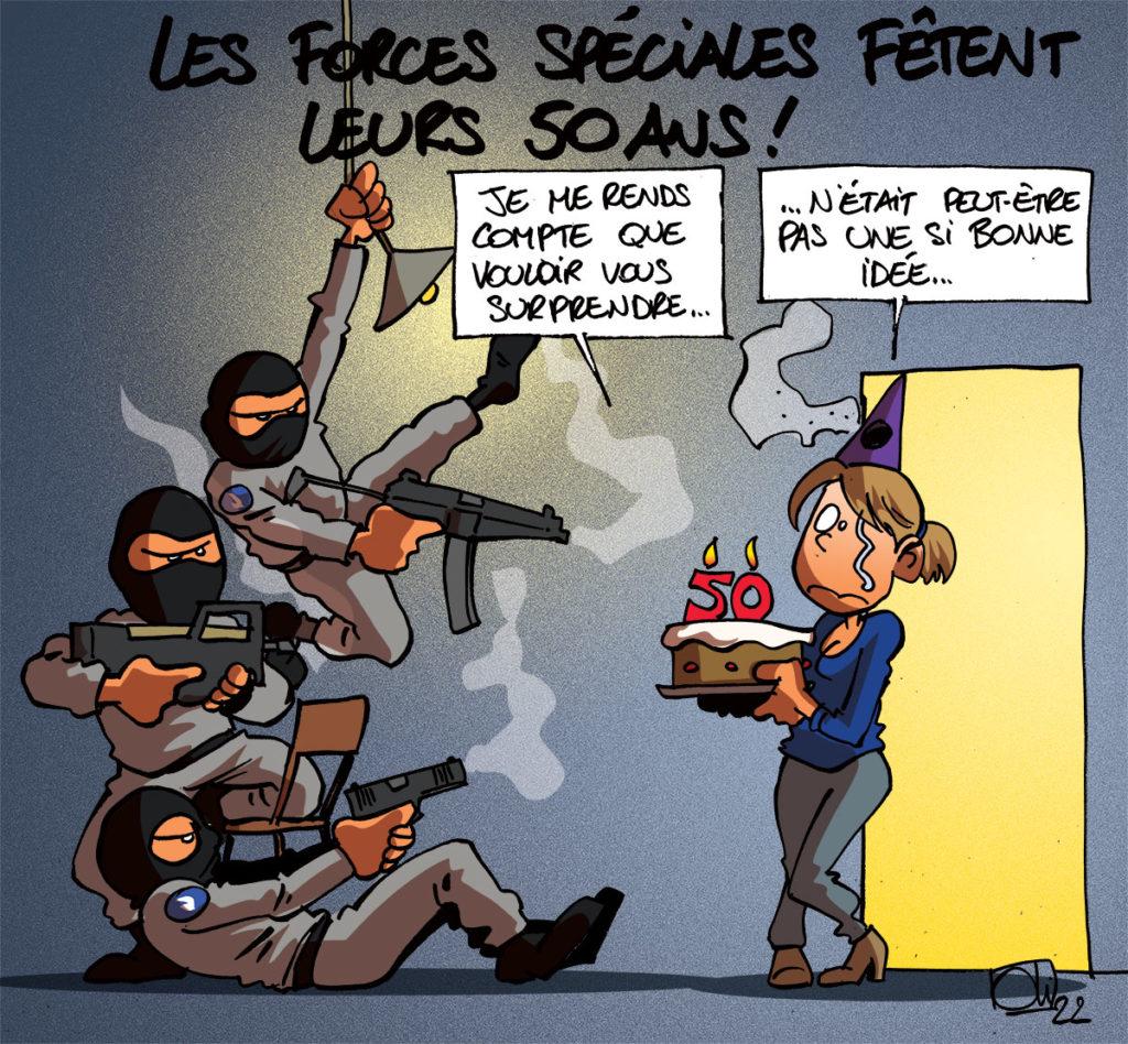 Les forces spéciales belges ont 50 ans
