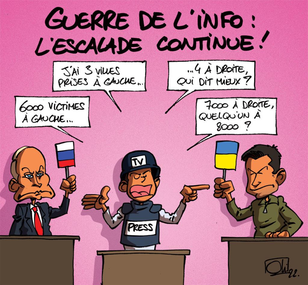 La guerre de l'info !