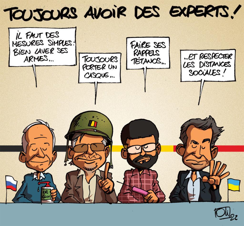 De nouveaux experts !