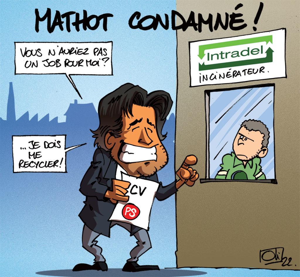 Mathot condamné pour corruption