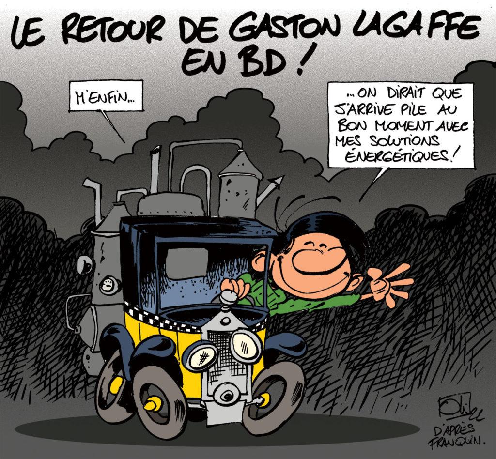 Gaston Lagaffe de retour en BD !