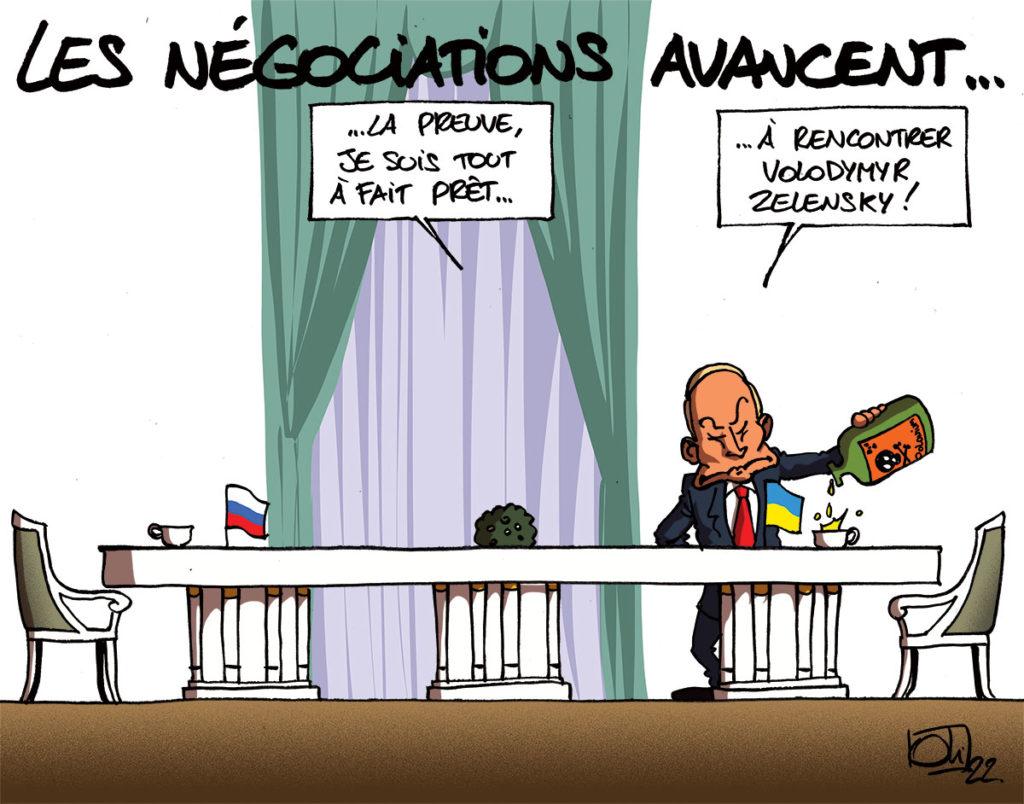 Ukraine - Russie : les négociations