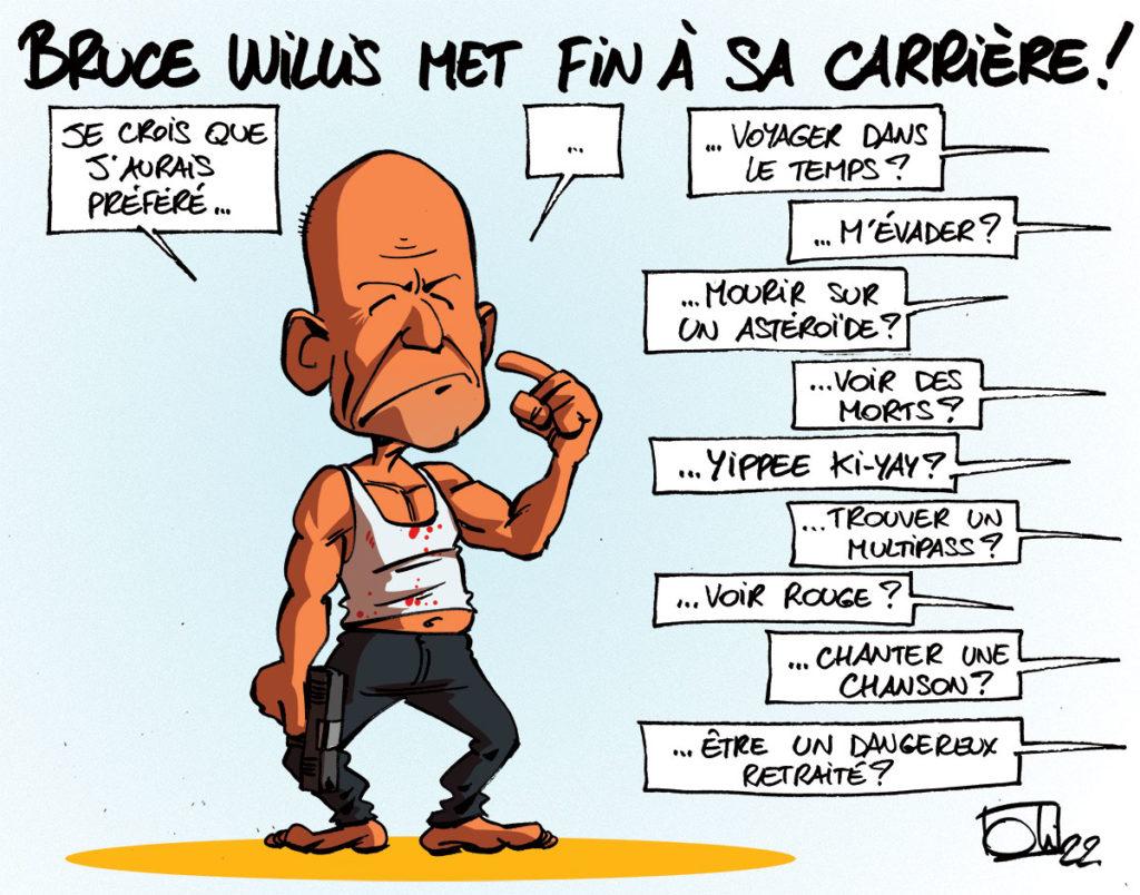 Bruce Willis met fin à sa carrière !