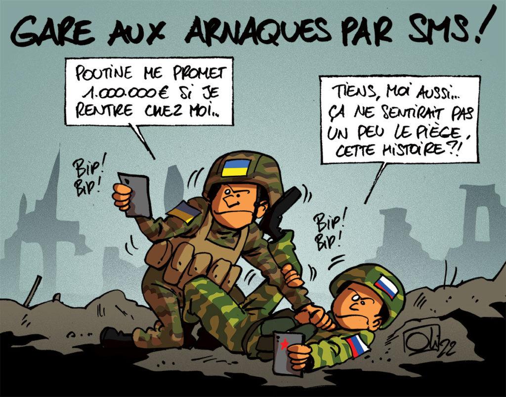 Attention aux arnaques par SMS !