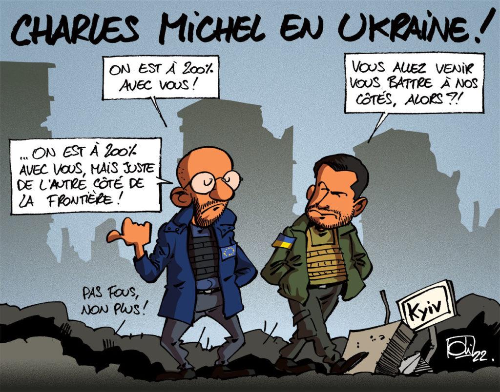Charles Michel en Ukraine
