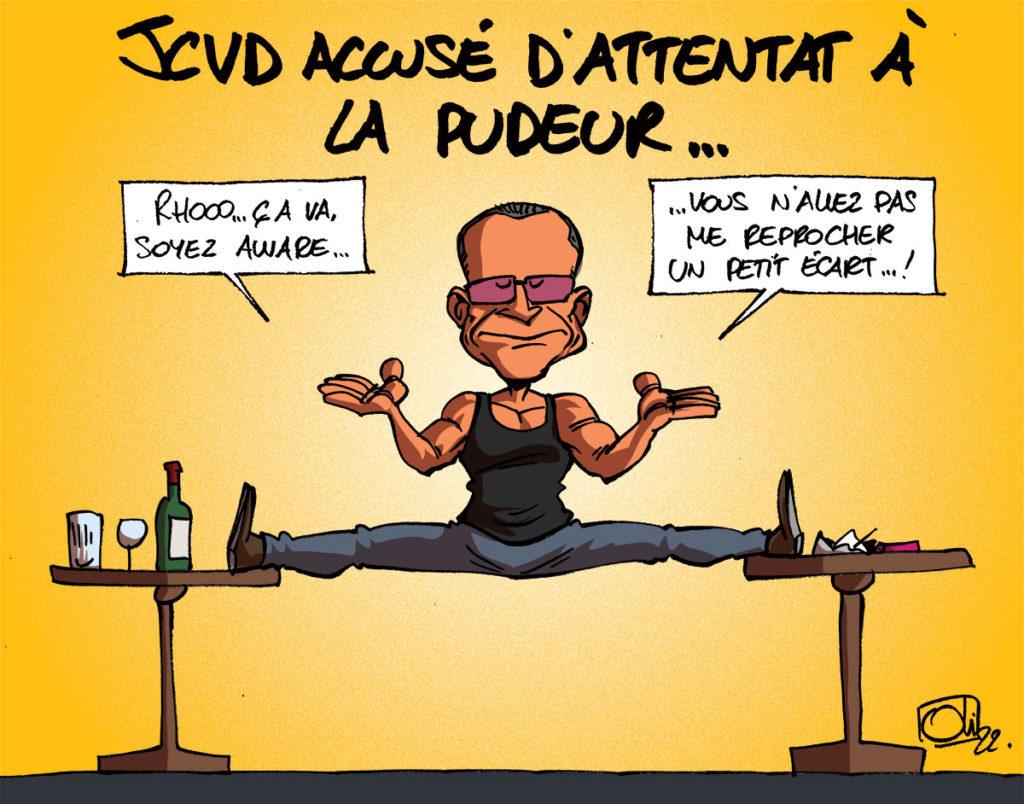 JCVD accusé d'attentat à la pudeur !