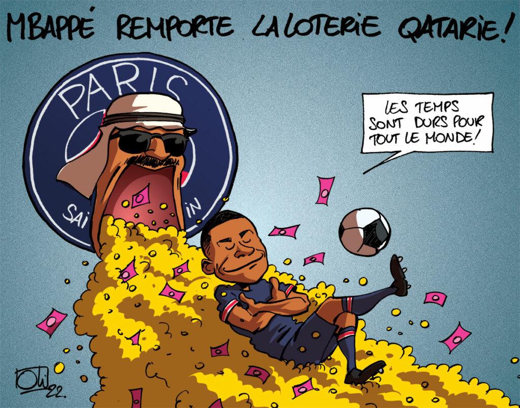 Mbappé reste au PSG