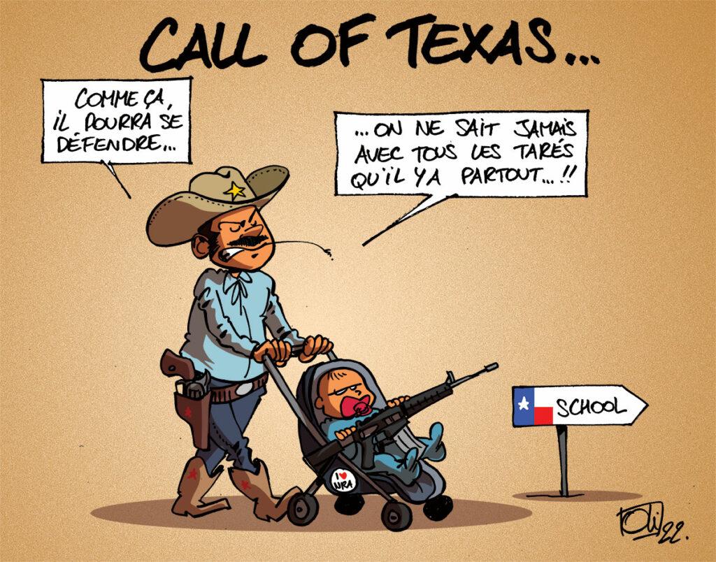 Fusillade au Texas, dans une école primaire...