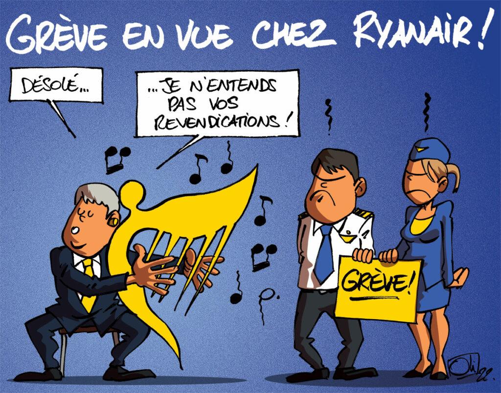 Grève en vue chez Ryanair
