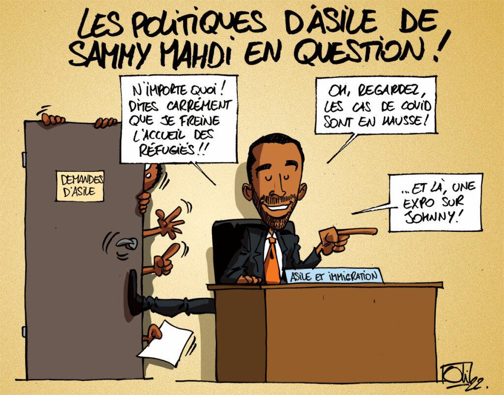 Les directives de Sammy Mahdi interpellent 