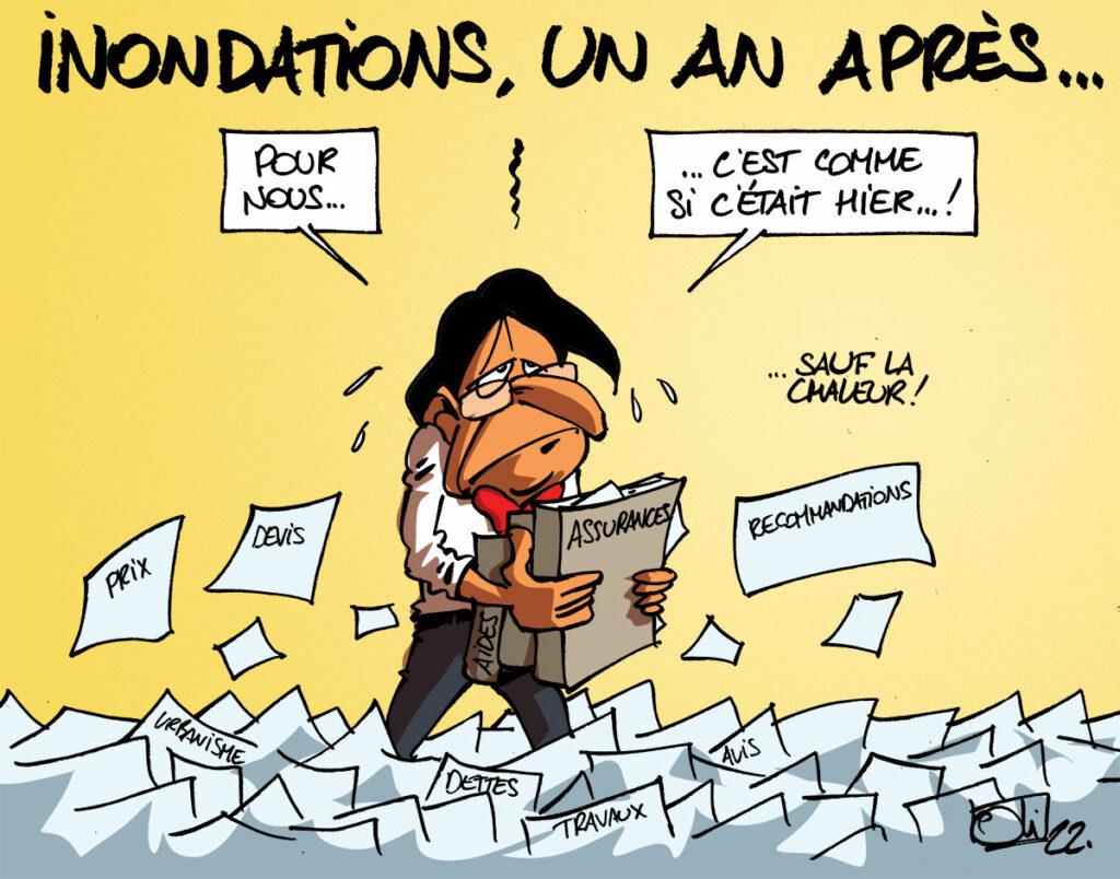 Inondations : un an après !