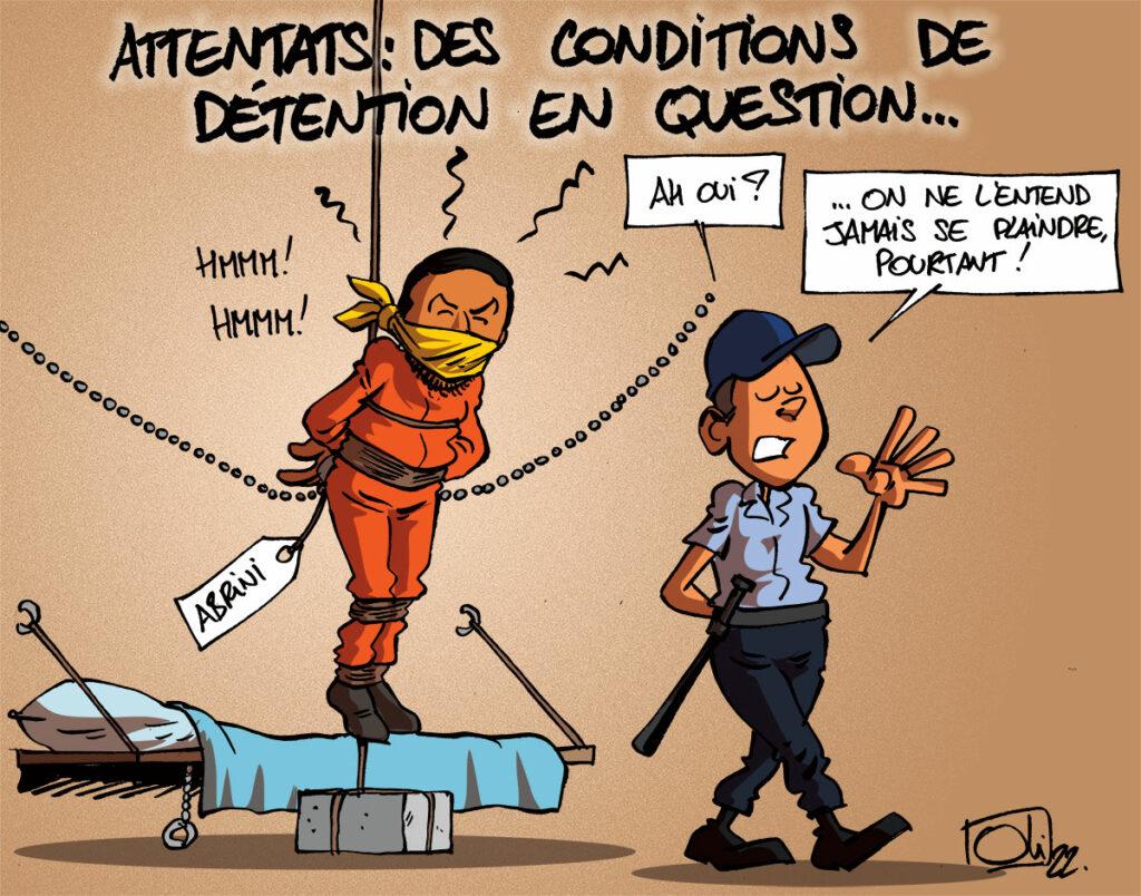 Attentats : quels conditions de détention ?