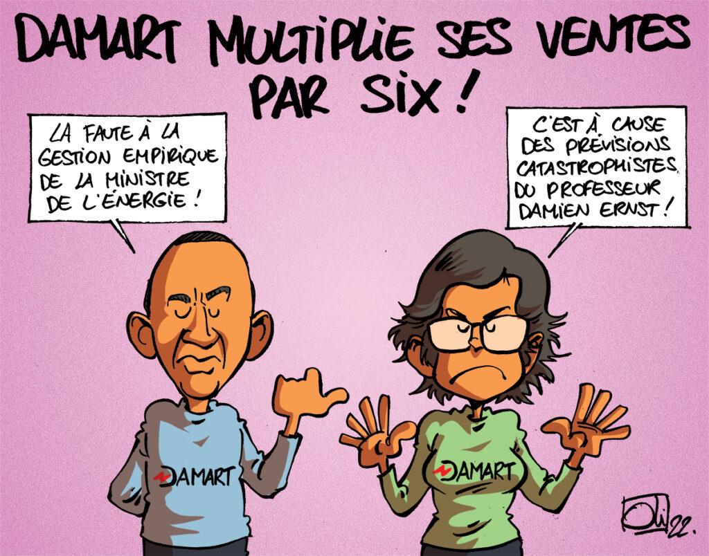 Damart multiplie ses ventes par six !