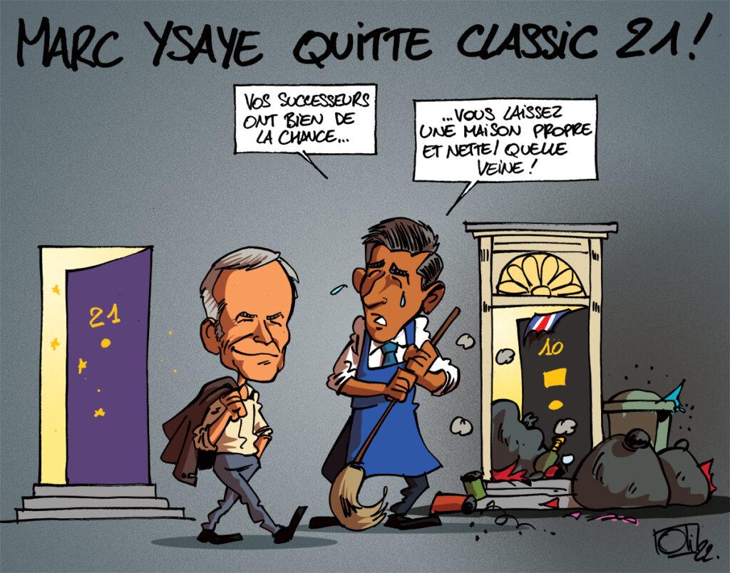 Marc Ysaye va quitter Classic 21