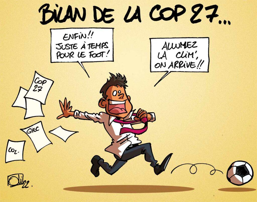 Bilan de la COP27 : du foot !