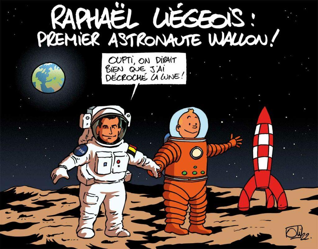 Raphaël Liégeois : Le premier astronaute wallon !