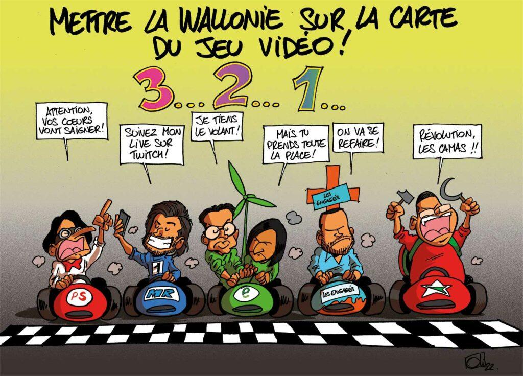 Mario Kart en Wallonie !