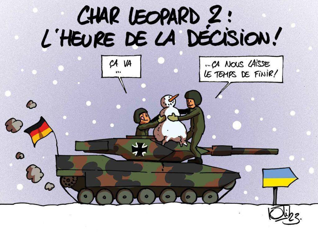 Des chars Leopard 2 pour l'Ukraine
