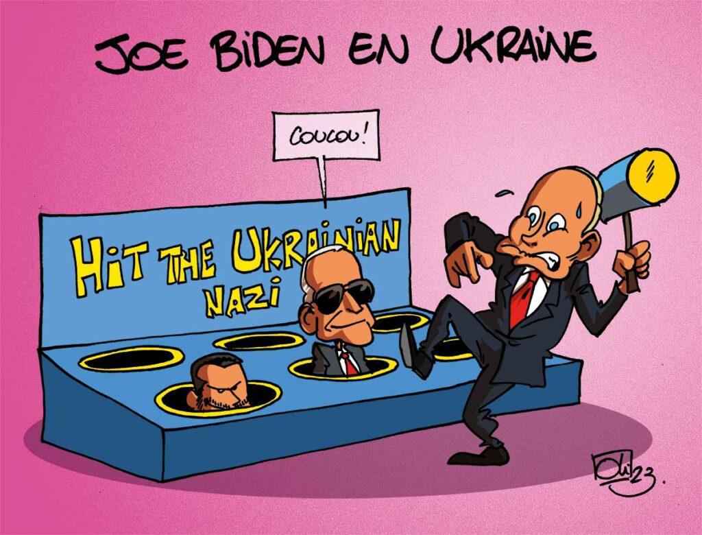 Le président américain, Joe Biden, était en visite surprise en Ukraine.