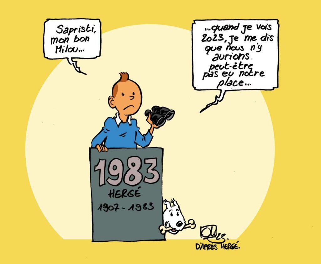 Tintin aurait-il encore sa place, aujourd'hui, dans les étales ?