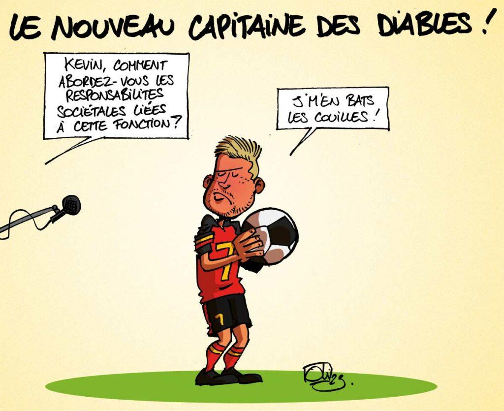 Kevin De Bruyne, capitaine !