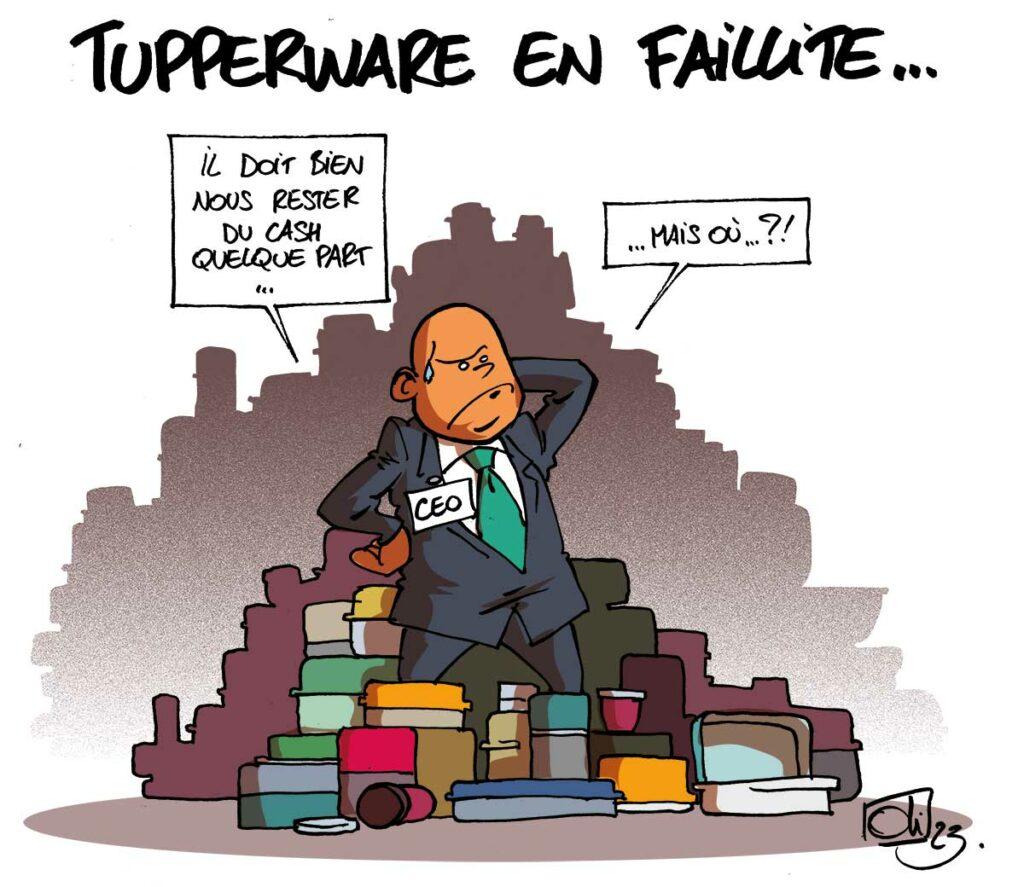 Tupperware en faillite !