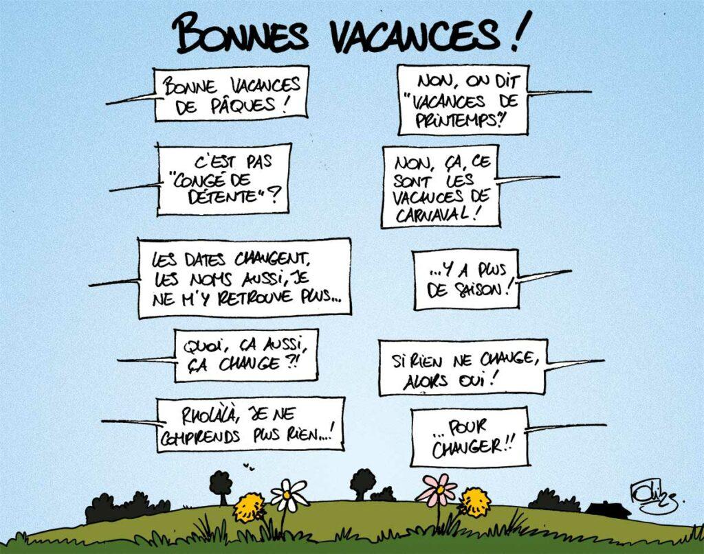 Vacances de printemps !