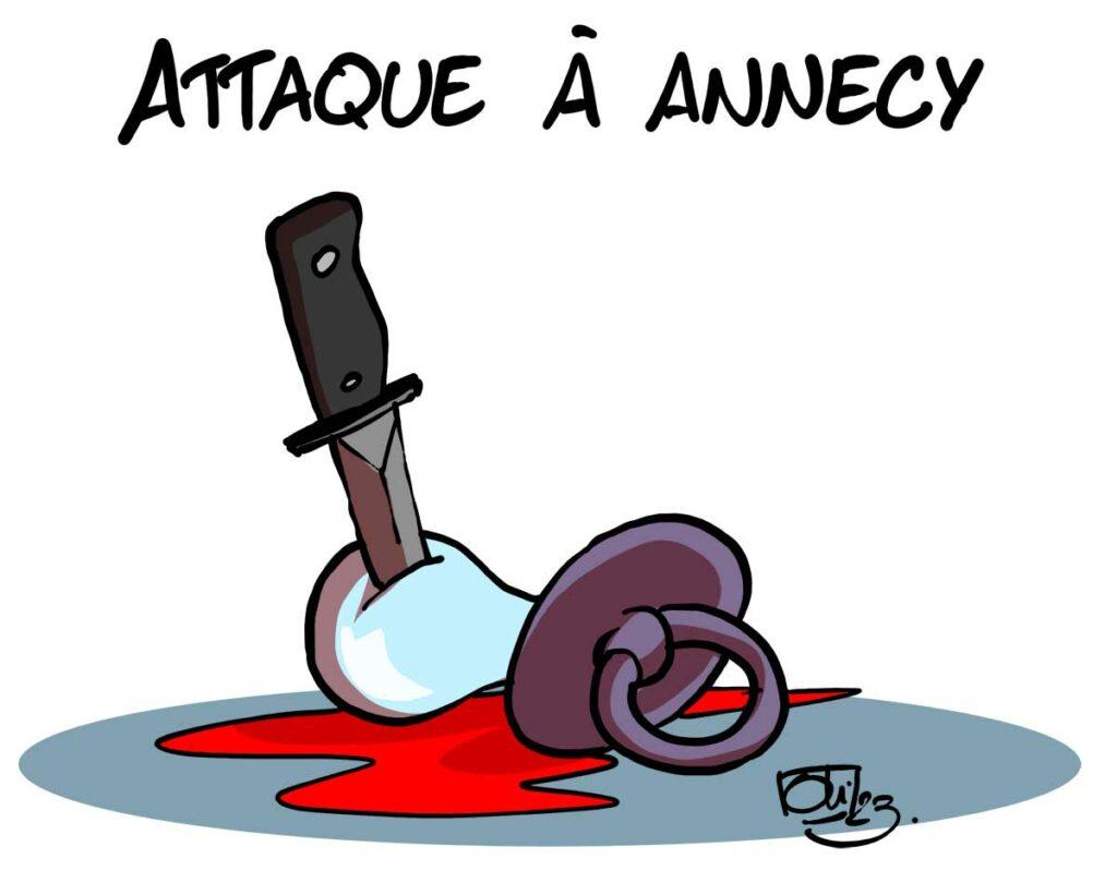 Attaque au couteau à Annecy