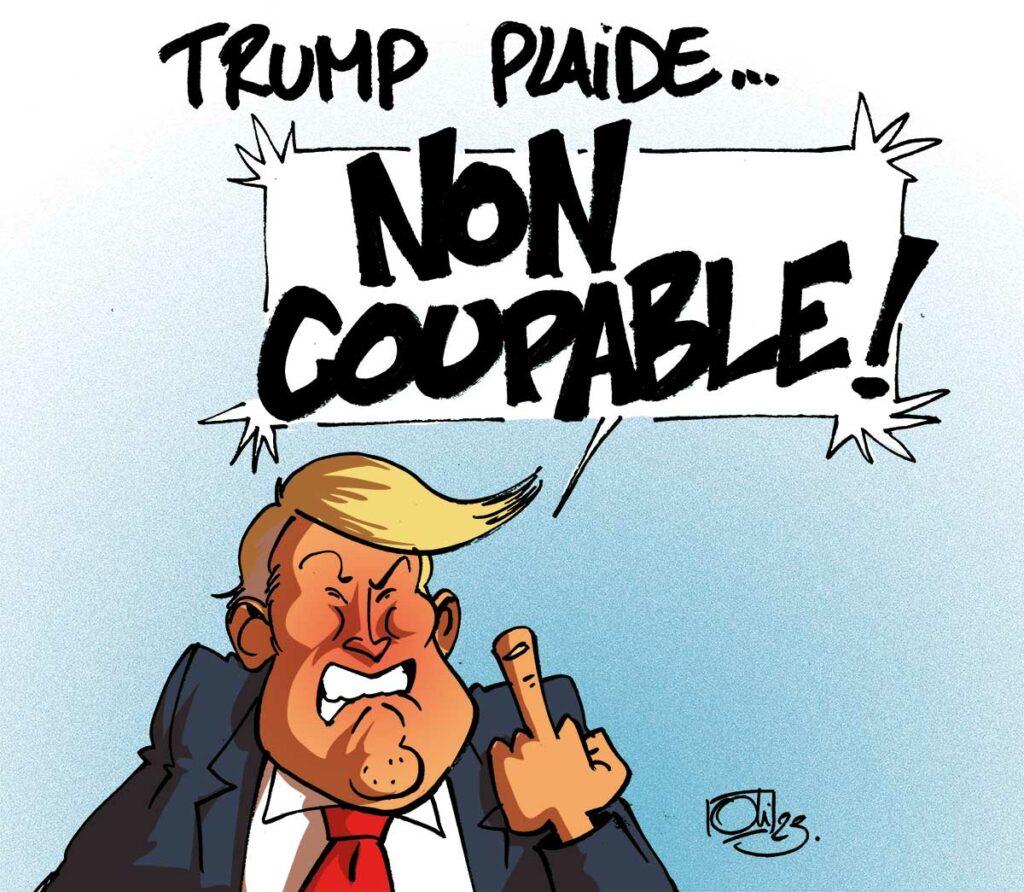 Trump plaide non coupable