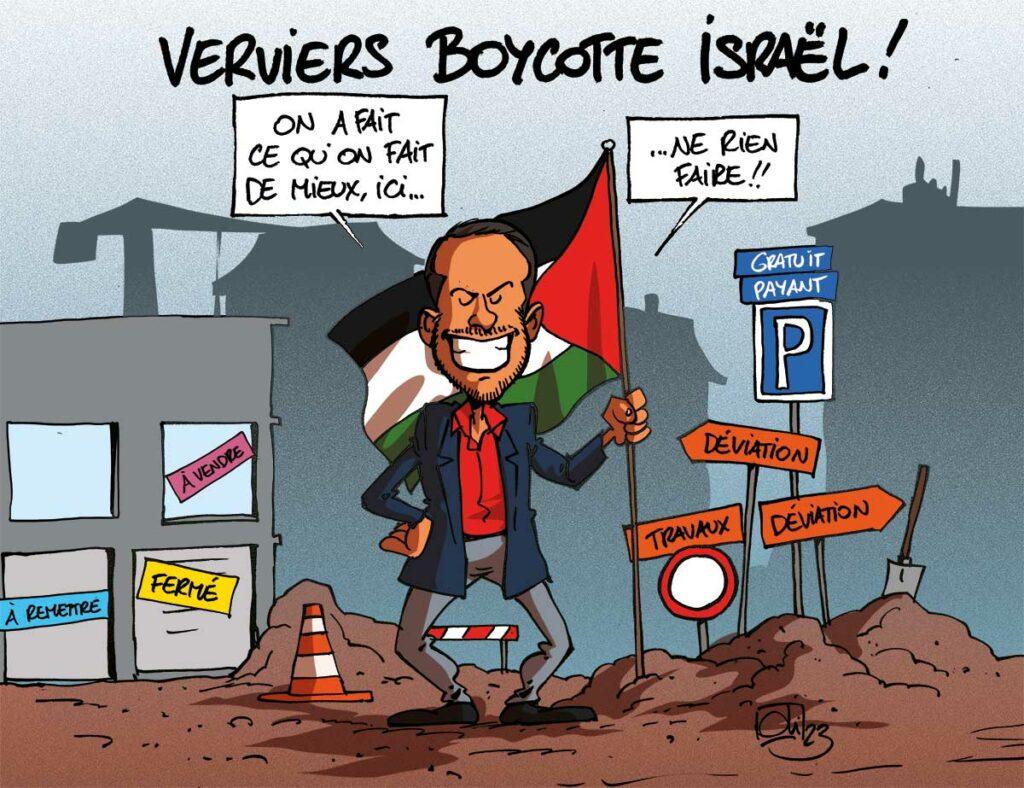 Verviers boycotte Israël